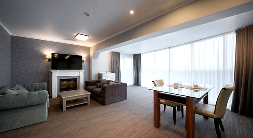 Президентский люкс с балконом и видом на парк